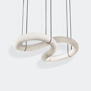 Utalyra Suspension en Albâtre Courbée
