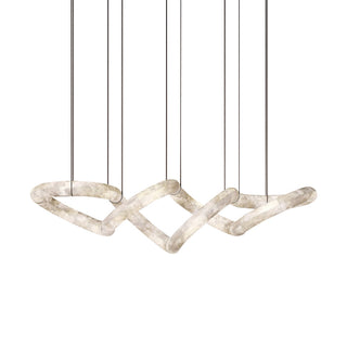 Utalyra Suspension en Albâtre Courbée