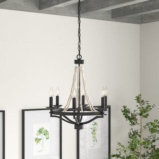 Isoren Ancien Industriel Bois Métal Lustre