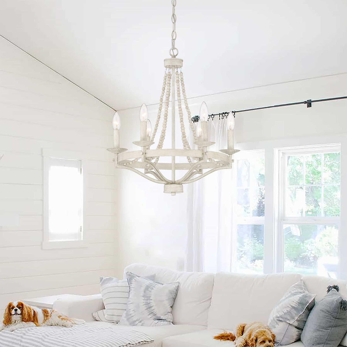 Isoren Ancien Industriel Bois Métal Lustre