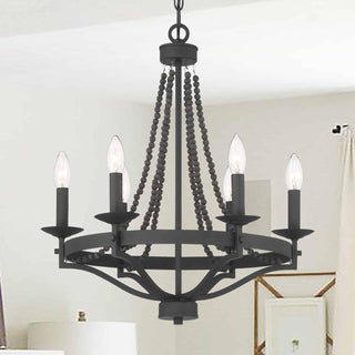 Isoren Ancien Industriel Bois Métal Lustre