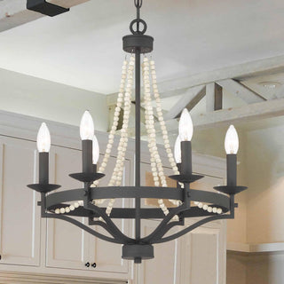 Isoren Ancien Industriel Bois Métal Lustre