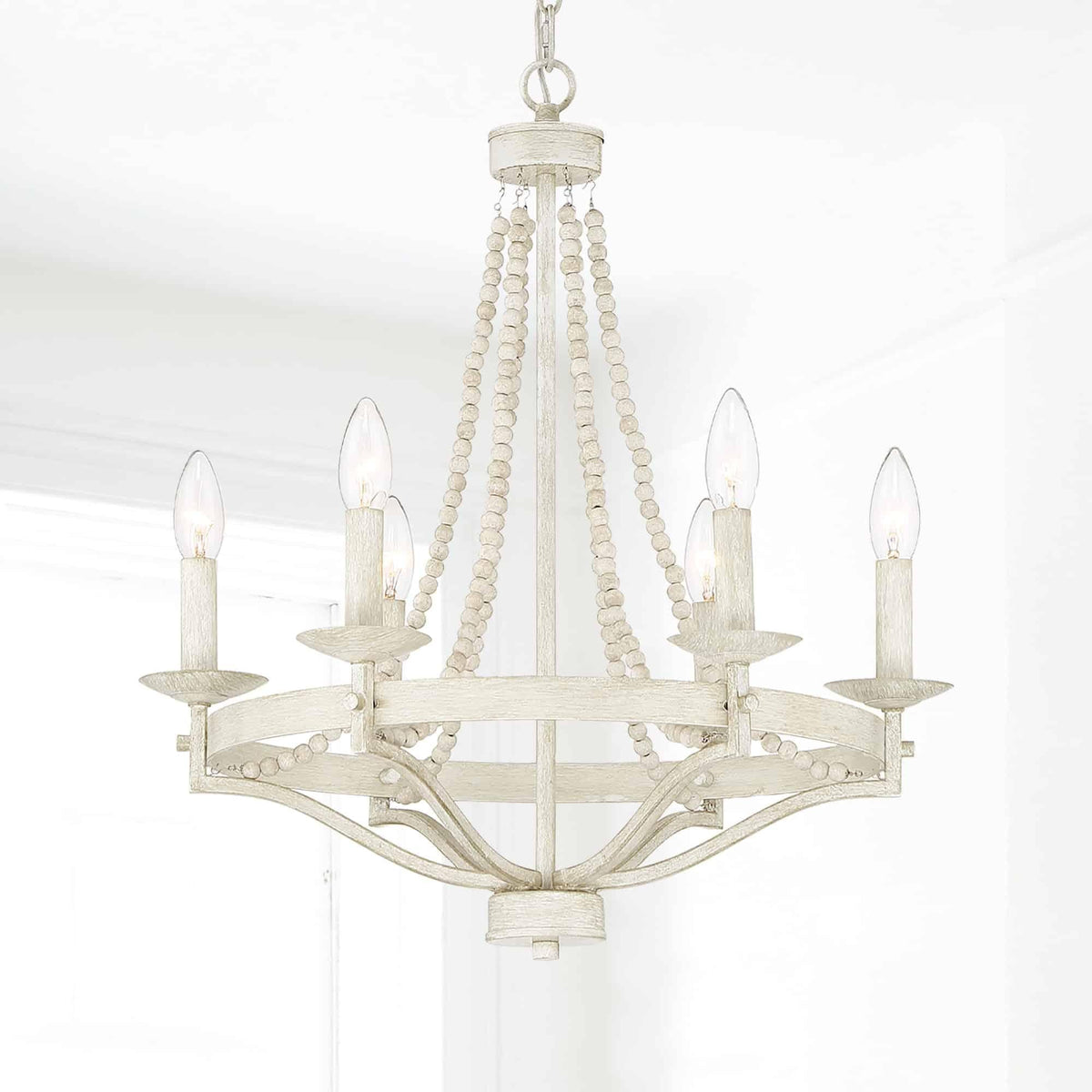 Isoren Ancien Industriel Bois Métal Lustre