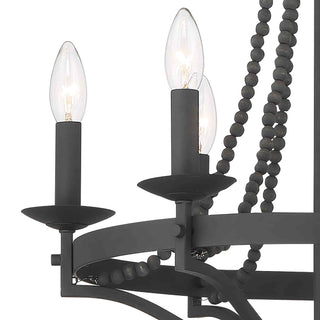 Isoren Ancien Industriel Bois Métal Lustre
