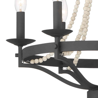 Isoren Ancien Industriel Bois Métal Lustre