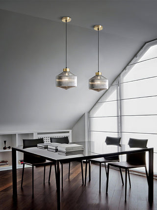 Velorarn Suspension Lampe Artistique en Verre