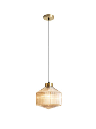 Velorarn Suspension Lampe Artistique en Verre