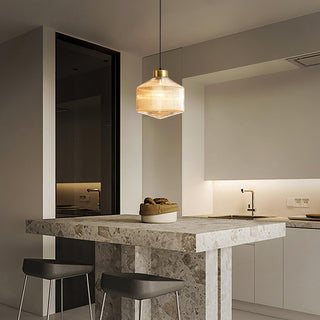 Velorarn Suspension Lampe Artistique en Verre