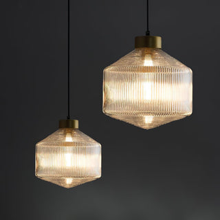 Velorarn Suspension Lampe Artistique en Verre