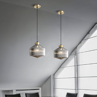 Velorarn Suspension Lampe Artistique en Verre