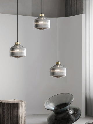 Velorarn Suspension Lampe Artistique en Verre