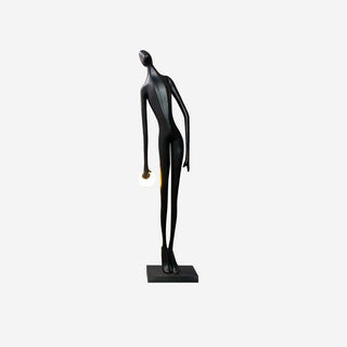 Zolirion Abstract Noir Lampadaire