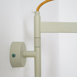 Ivela Moderne Minimaliste Plug-In Métal Applique Murale