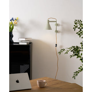Ivela Moderne Minimaliste Plug-In Métal Applique Murale