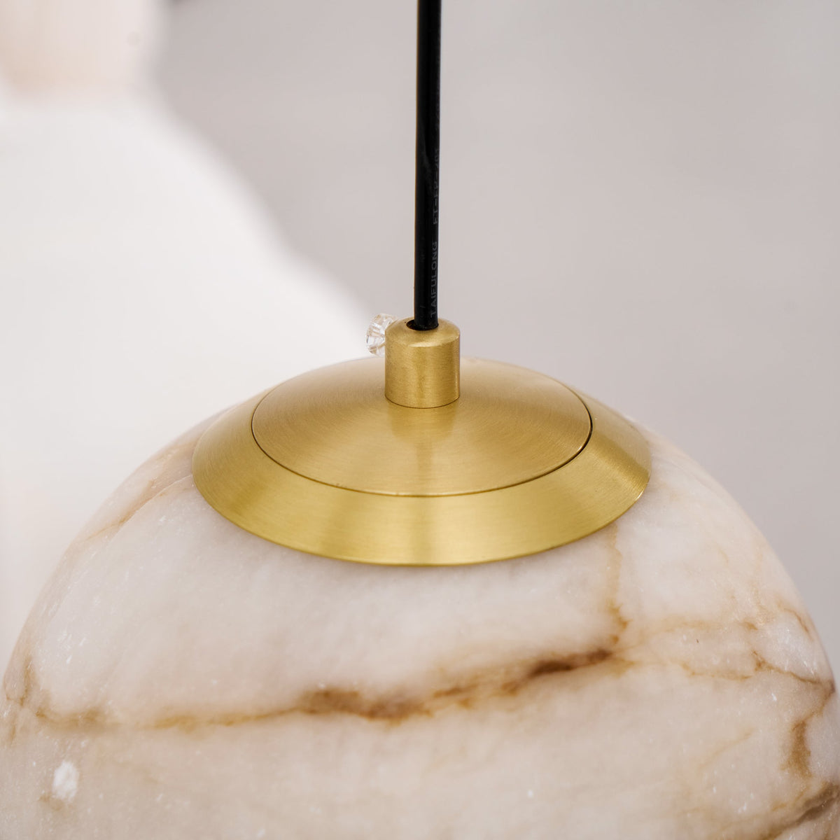 Sultana Chandelier Alabaster Cluster Orb Cascade-Neutral Decor