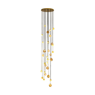 Arsorarae Moderne Minimaliste Grappe Albâtre Lustre