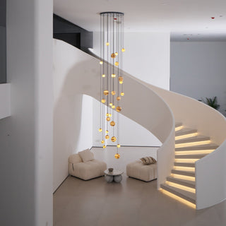 Sultana Alabaster Cluster Chandelier-Neutral Decor