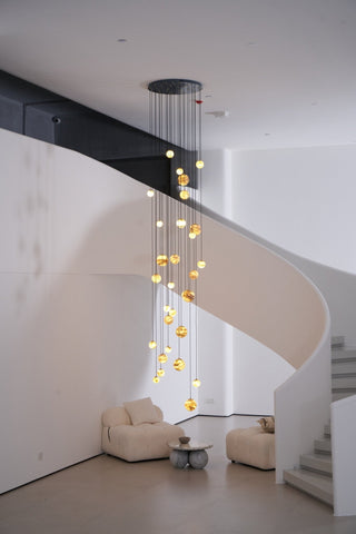 Sultana Alabaster Cluster Chandelier-Neutral Decor