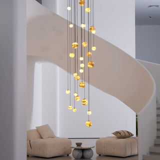 Sultana Alabaster Cluster Chandelier-Neutral Decor