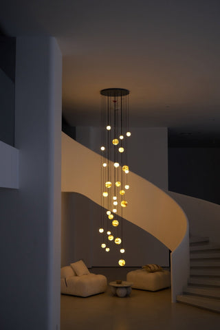 Sultana Alabaster Cluster Chandelier-Neutral Decor