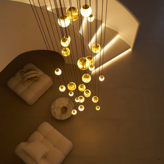 Sultana Alabaster Cluster Chandelier-Neutral Decor
