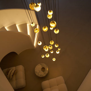 Sultana Alabaster Cluster Chandelier-Neutral Decor