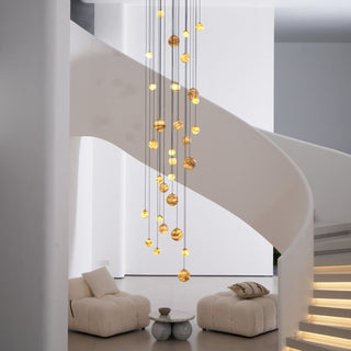 Sultana Alabaster Cluster Chandelier-Neutral Decor