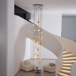 Sultana Alabaster Cluster Chandelier-Neutral Decor