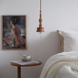 Tessira Suspension Industrielle en Bois