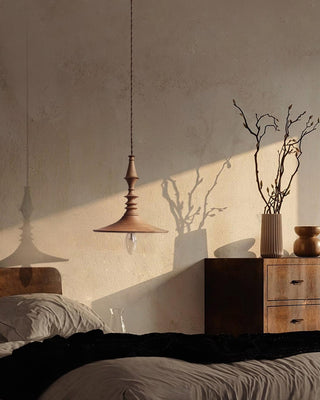 Tessira Suspension Industrielle en Bois