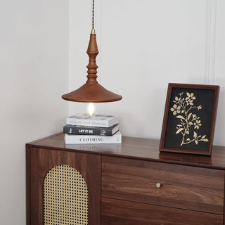 Tessira Suspension Industrielle en Bois