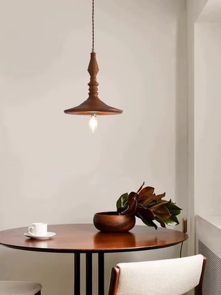 Tessira Suspension Industrielle en Bois