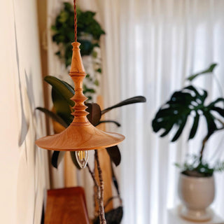 Tessira Suspension Industrielle en Bois
