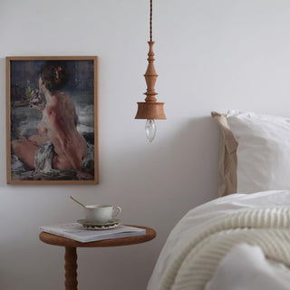 Tessira Suspension Industrielle en Bois