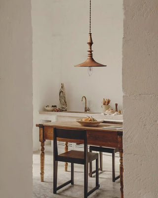 Tessira Suspension Industrielle en Bois