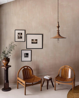 Tessira Suspension Industrielle en Bois