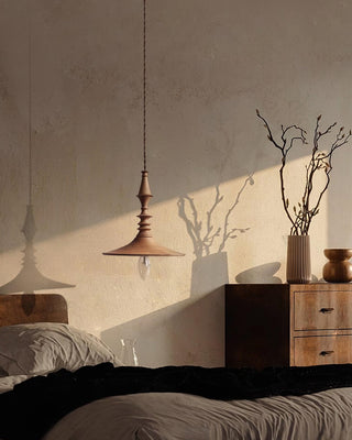 Tessira Suspension Industrielle en Bois