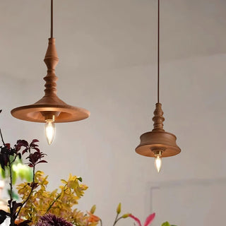Iraeiel Ancien Minimaliste Bois Suspension