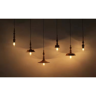 Iraeiel Ancien Minimaliste Bois Suspension
