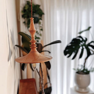 Iraeiel Ancien Minimaliste Bois Suspension