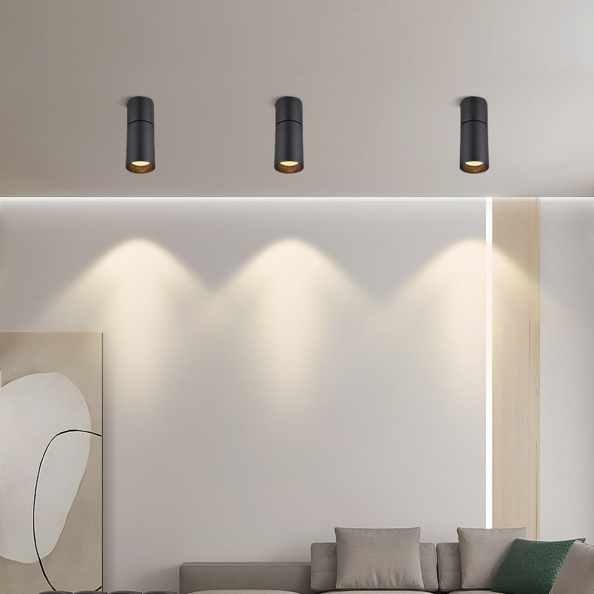 Alva Plafonnier LED Projecteurs Sunny Ajustables