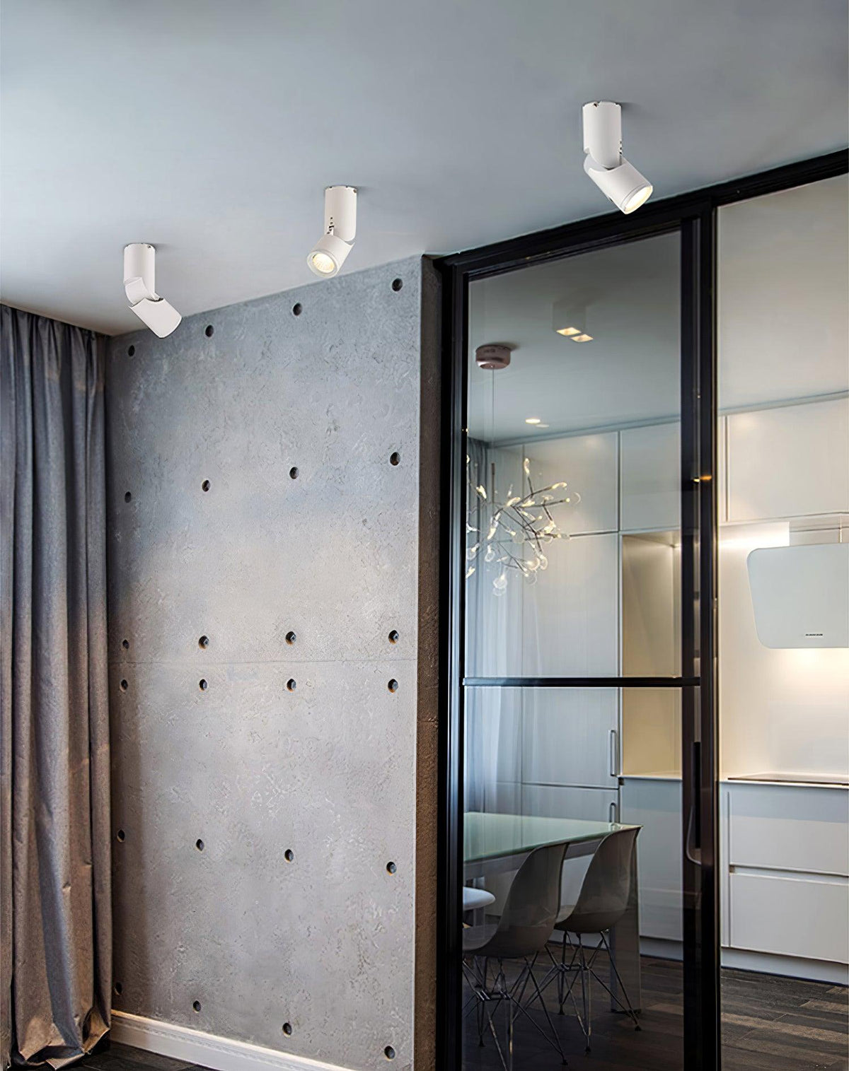Alva Plafonnier LED Projecteurs Sunny Ajustables