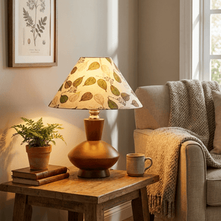 Forest Leaf Table Lamp-Neutral Decor
