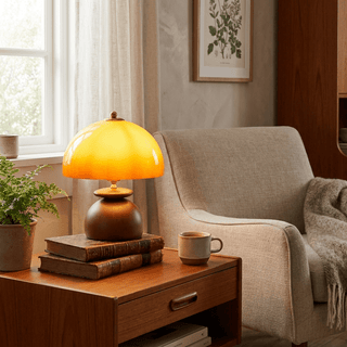 Sunrise Dome Table Lamp-Neutral Decor
