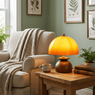 Sunrise Dome Table Lamp-Neutral Decor