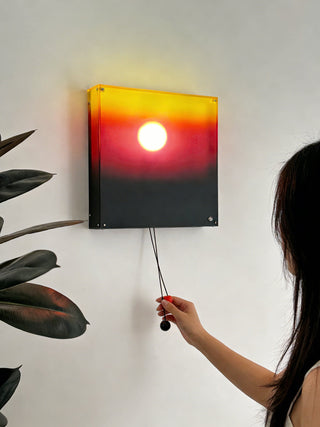 Sunset Wall Sconce-Neutral Decor