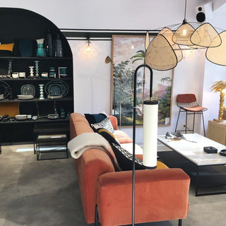 Lustra Suspension Rattan Swag Industrielle
