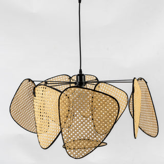 Lustra Suspension Rattan Swag Industrielle