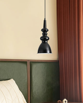 Aurvaror Nordic Art Noir Suspension Lumière