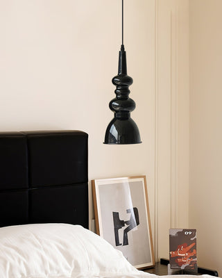 Aurvaror Nordic Art Noir Suspension Lumière